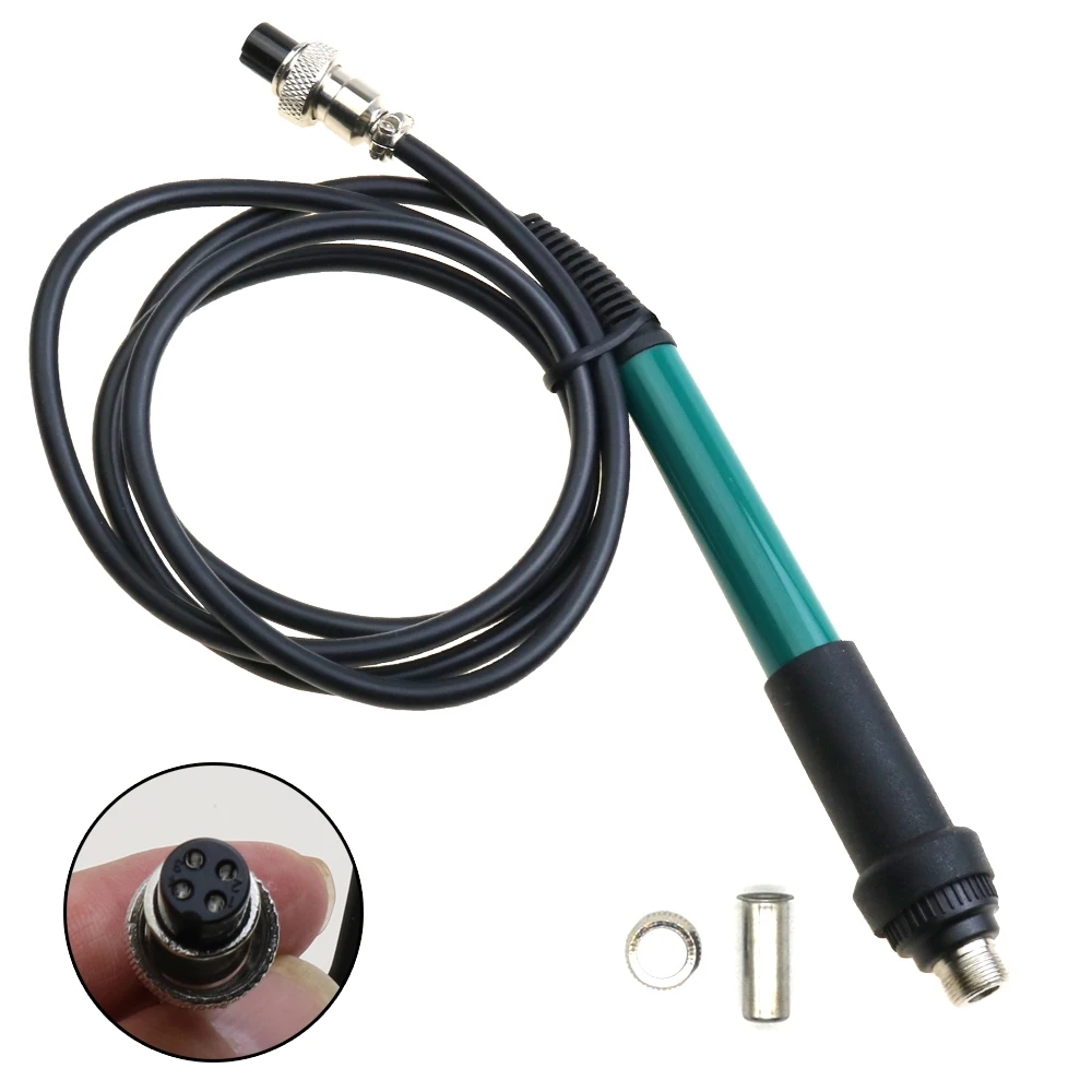 Industrial Laser Soldering Iron - Poignée verte T12-907 à 4 broches,