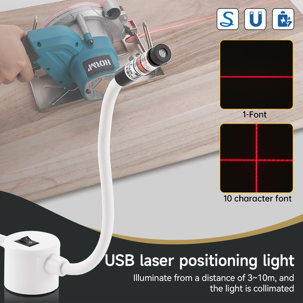 Industrial Laser Technology - Lampe de positionnement de couture à