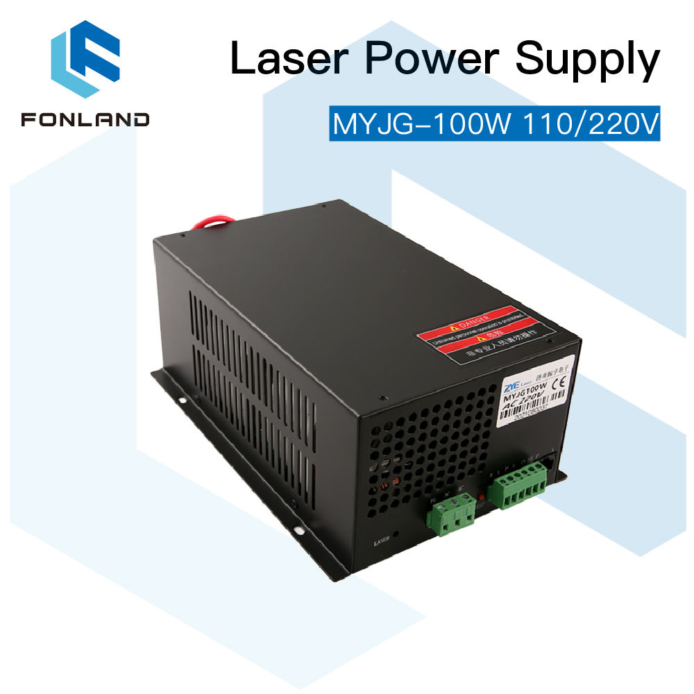 Laser Tube Replacement - Alimentation laser CO2 Fonland 100W de