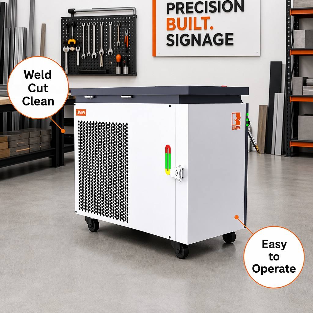 Industrial Laser Machines - Machine de soudage laser UMW intégrée