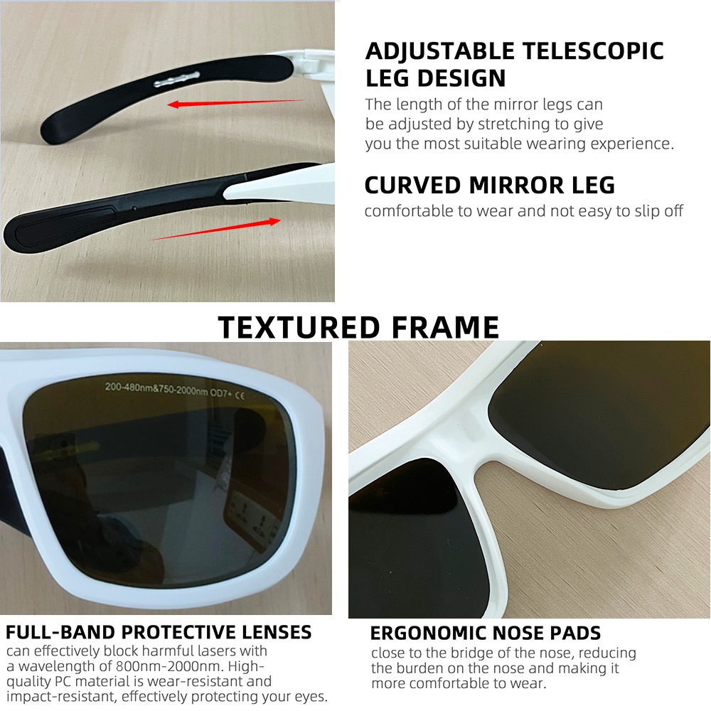 Lunettes de sécurité Laser OD7 - Industrial Laser Operator avis et prix