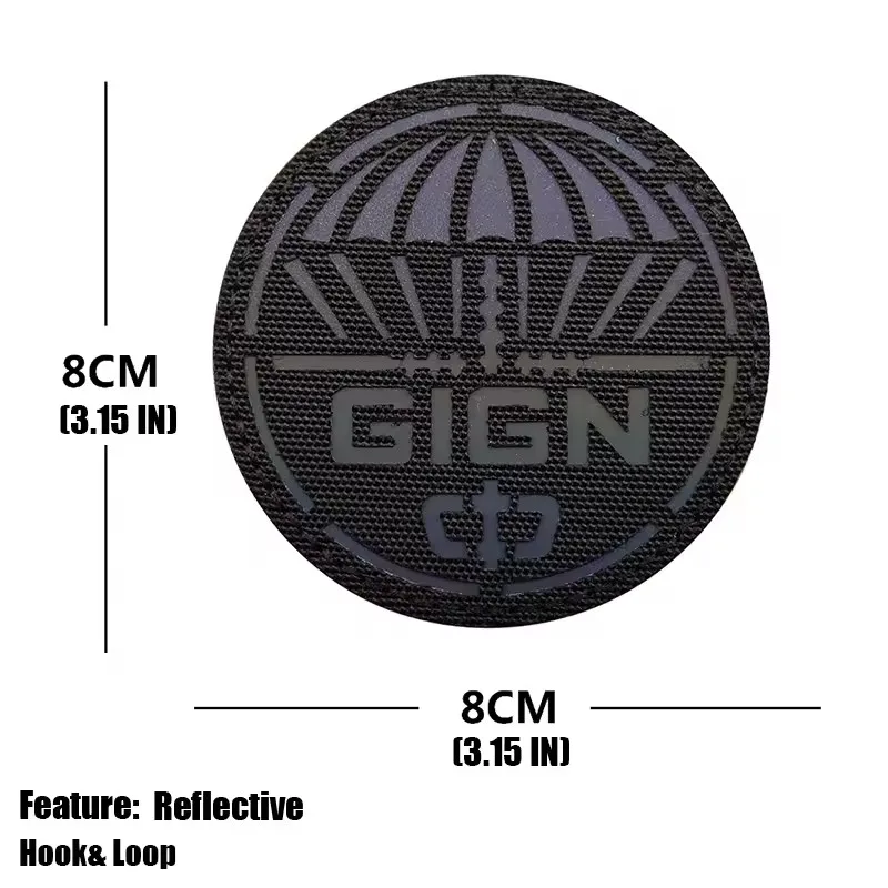 Écussons tactiques GIGN France - Industrial Laser Machines avis et prix