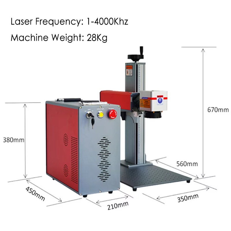 Marqueur laser à fibre portabl - Industrial Grade Laser avis et prix